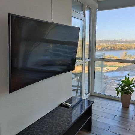 4 Rooms Apartment With A View Of The Dnieper River Київ Екстер'єр фото